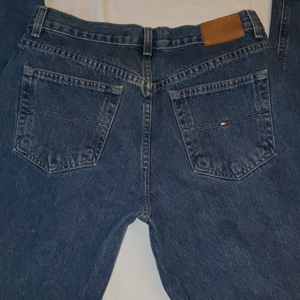TOMMY Hilfiger High Waist 10" New Vtg 2002 6 EUC - Picture 3 of 8